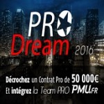 Gagnez un contrat pro dans l’équipe PMU Poker de 50.000€ en participant au Pro Dream 2016